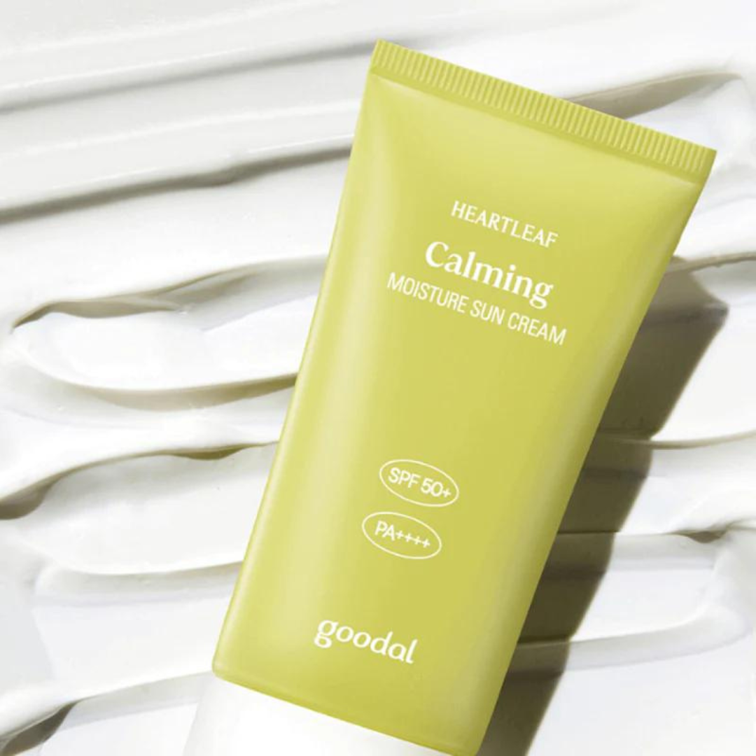 GOODAL Heartleaf Calming Moisture Sun Cream