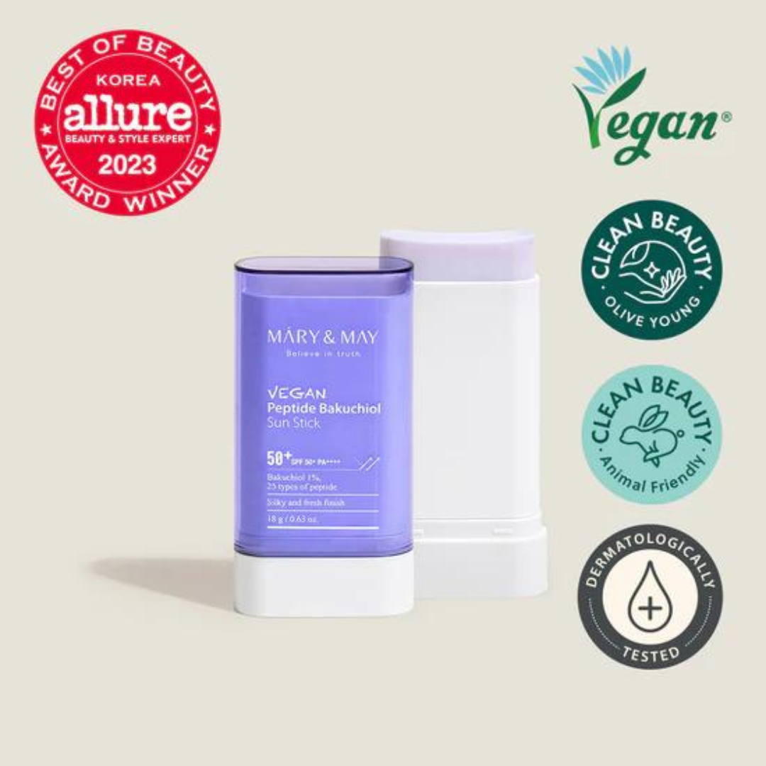MARY&MAY Vegan Peptide Bakuchiol Sun Stick