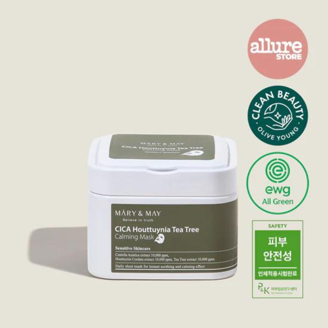 MARY&MAY Cica Houttuynia Tea Tree Calming Mask