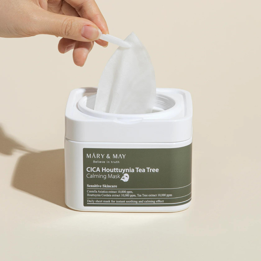 MARY&MAY Cica Houttuynia Tea Tree Calming Mask