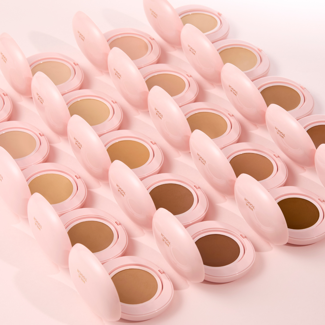 MILK TOUCH All-Day Skin Fit Milky Glow Cushion