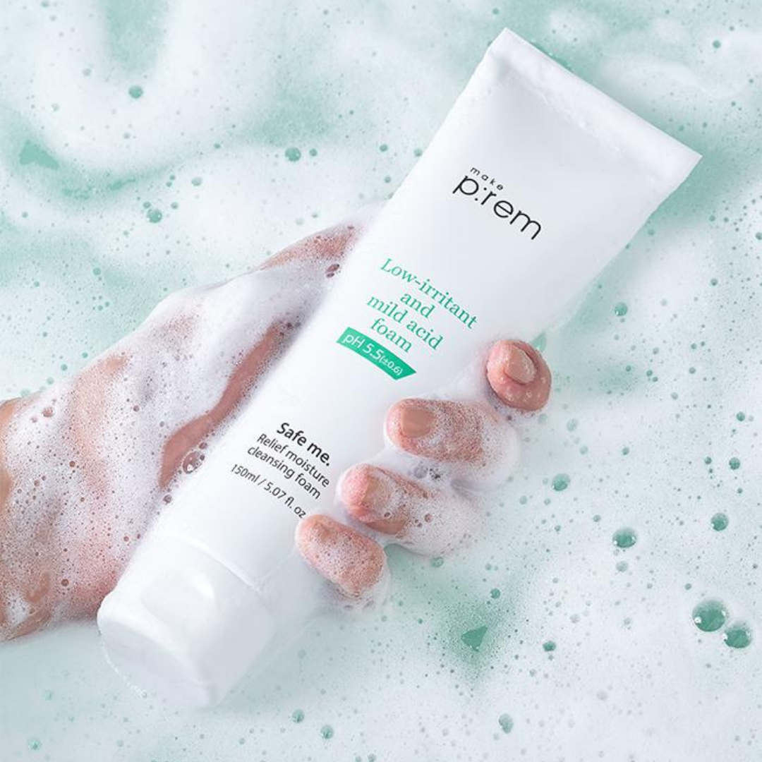 MAKE P:REM Relief Moisture Cleansing Foam