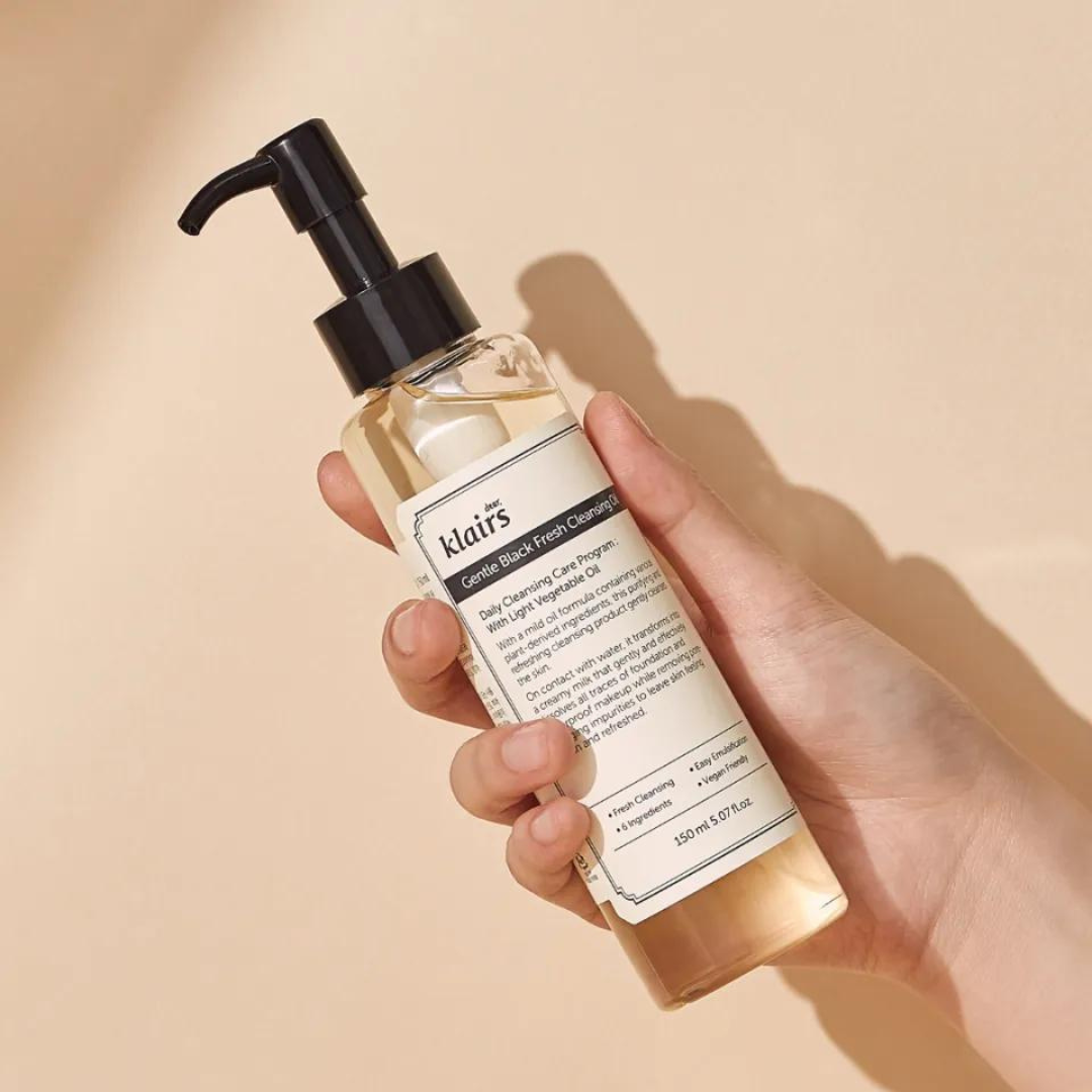 DEAR KLAIRS Gentle Black Fresh Cleansing Oil