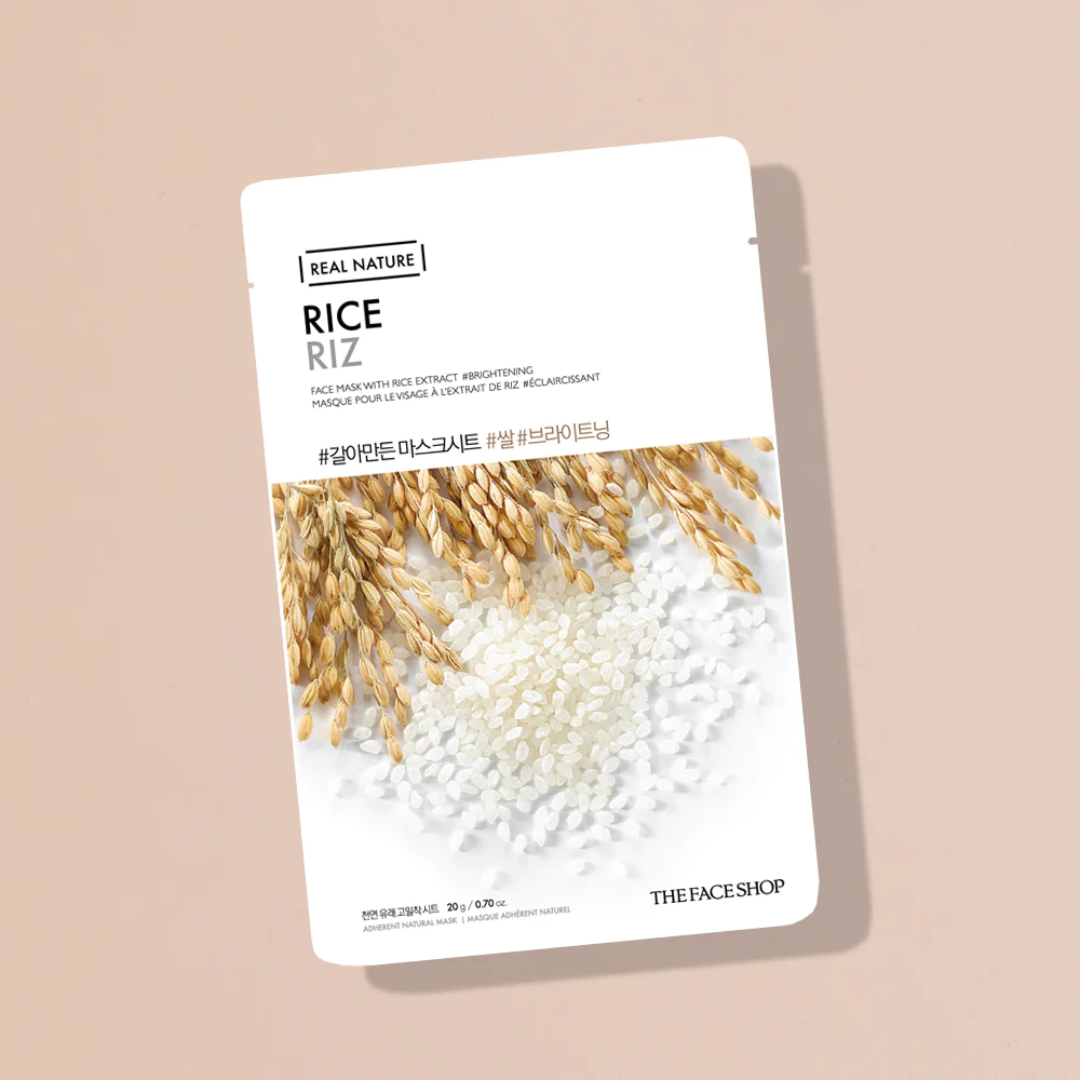 THE FACE SHOP Real Nature Rice Face Mask #Rýže
