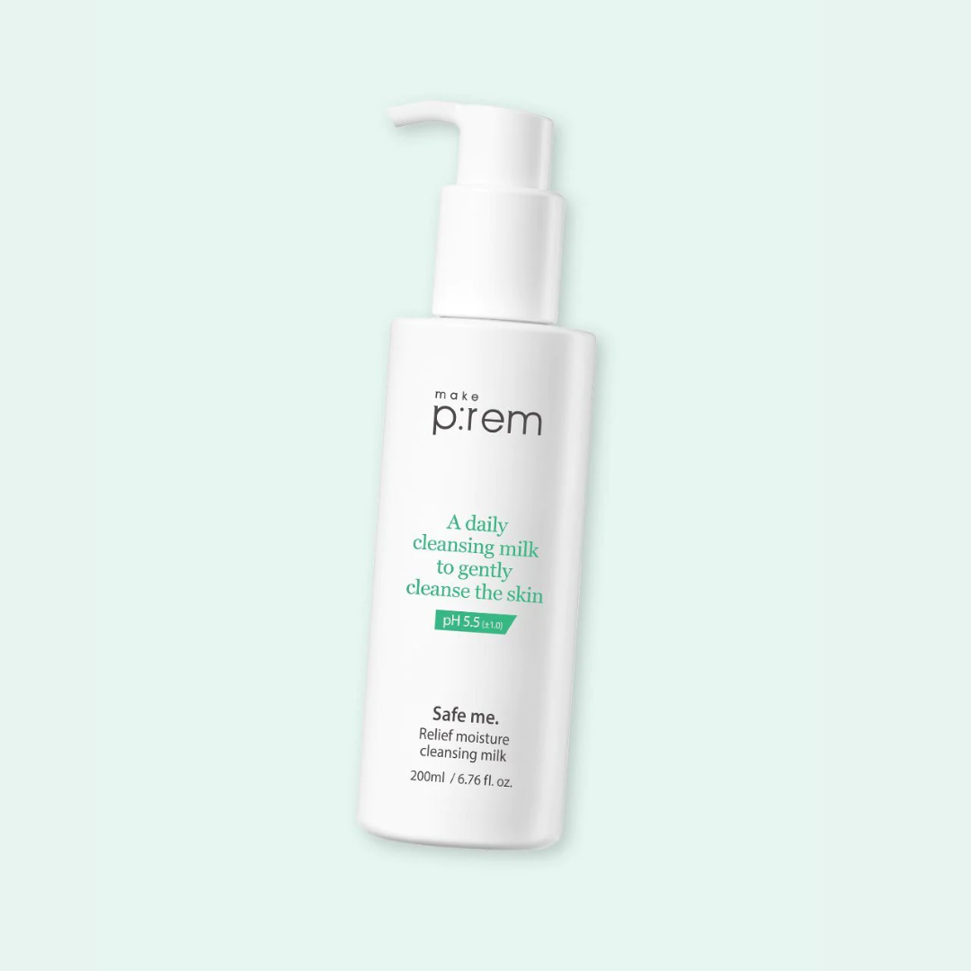 MAKE P:REM Safe Me. Relief Moisture Cleansing Milk