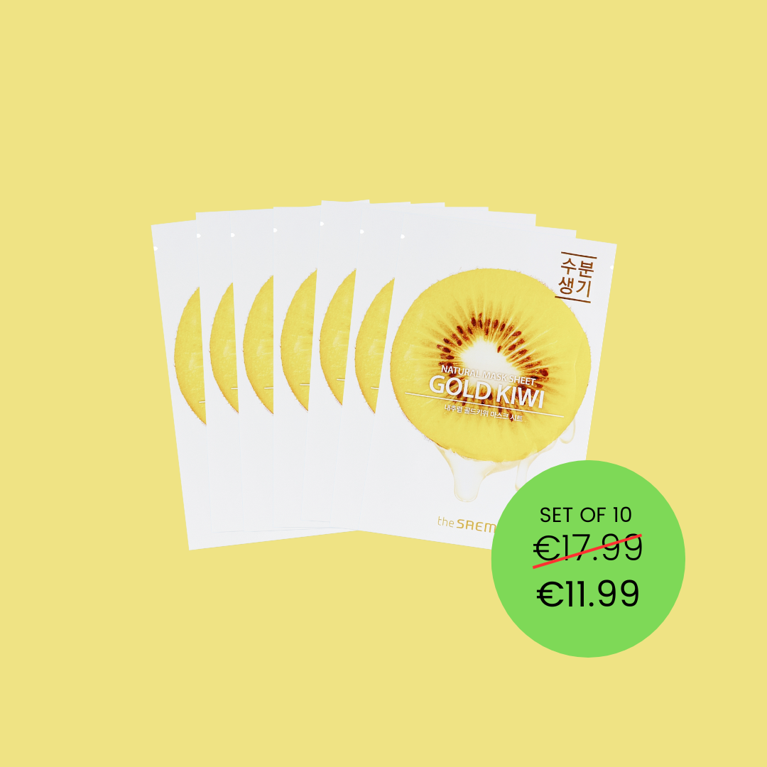 THE SAEM Natural Sheet Mask #Gold Kiwi