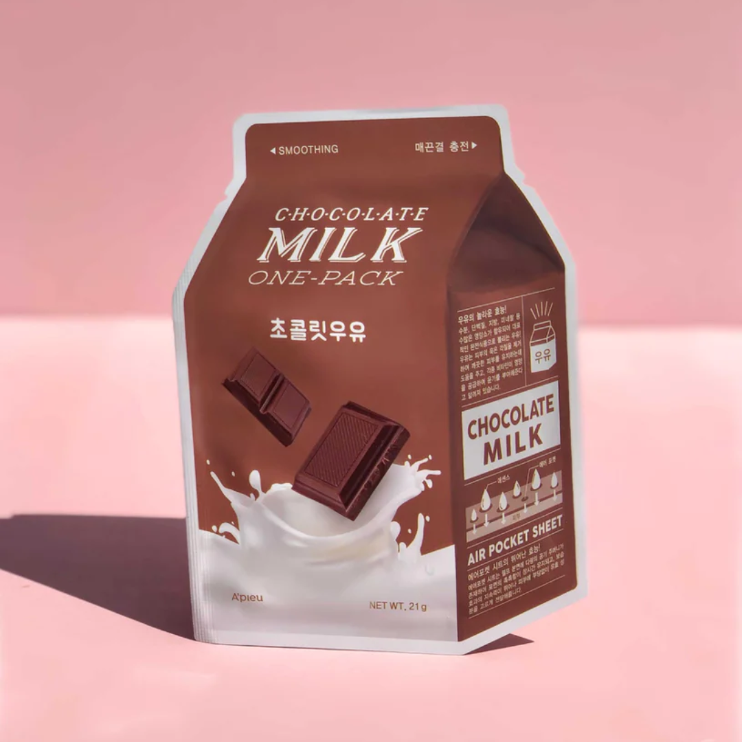 A'PIEU Milk One-Pack Sheet Mask #Chocolate