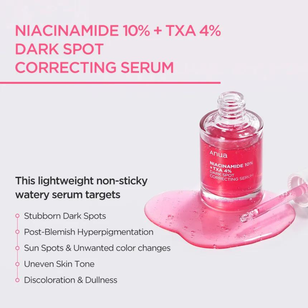 ANUA Niacinamide 10% + TXA 4% Dark Spot Correcting Serum