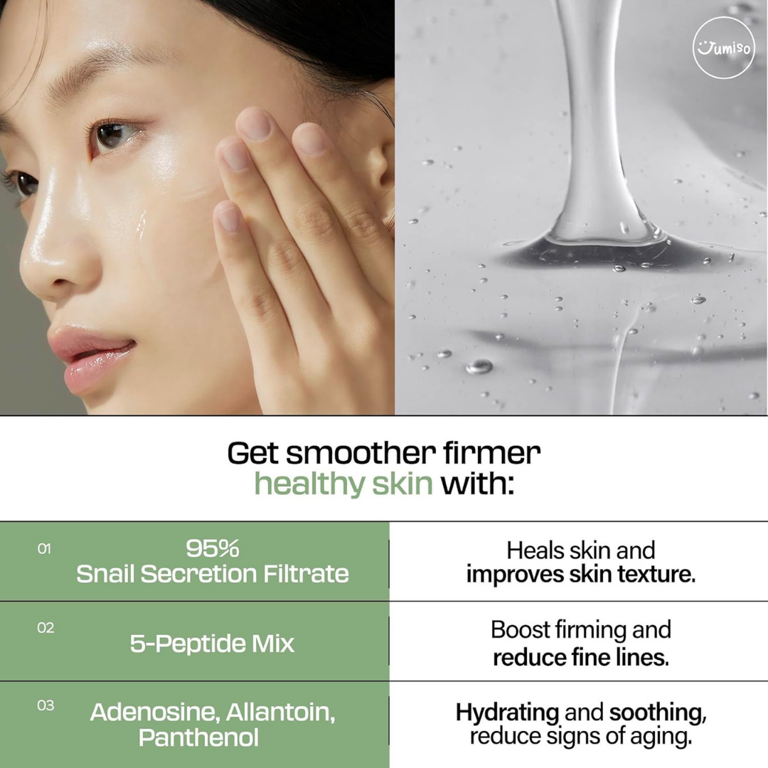 JUMISO Snail Mucin 95% + Peptide Essence
