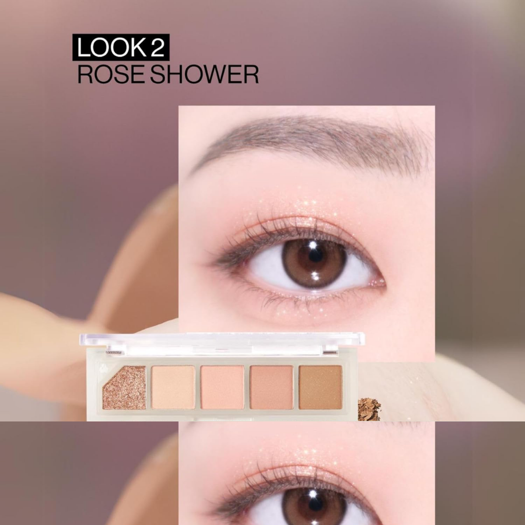 UNLEASHIA Mood Shower Face Palette (5 colours)