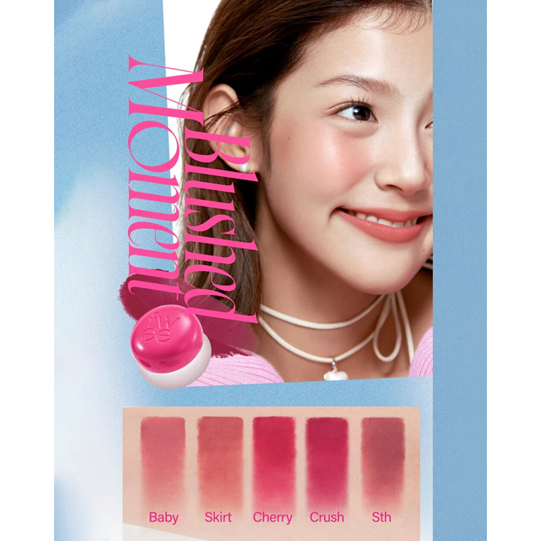 FWEE Lip & Cheek Blurry Pudding Pot (35 colours)