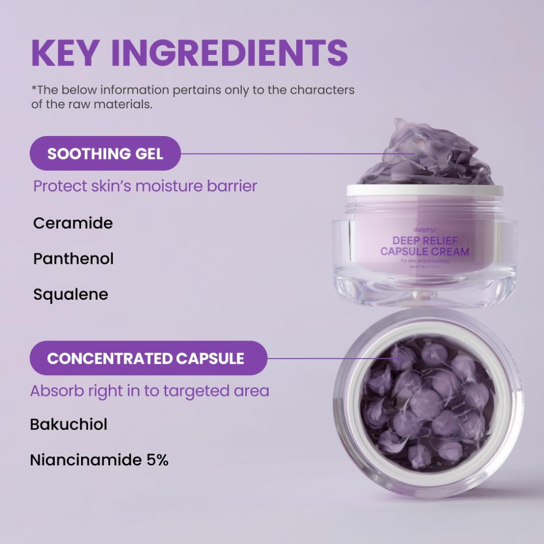 DELPHYR Deep Relief Capsule Cream
