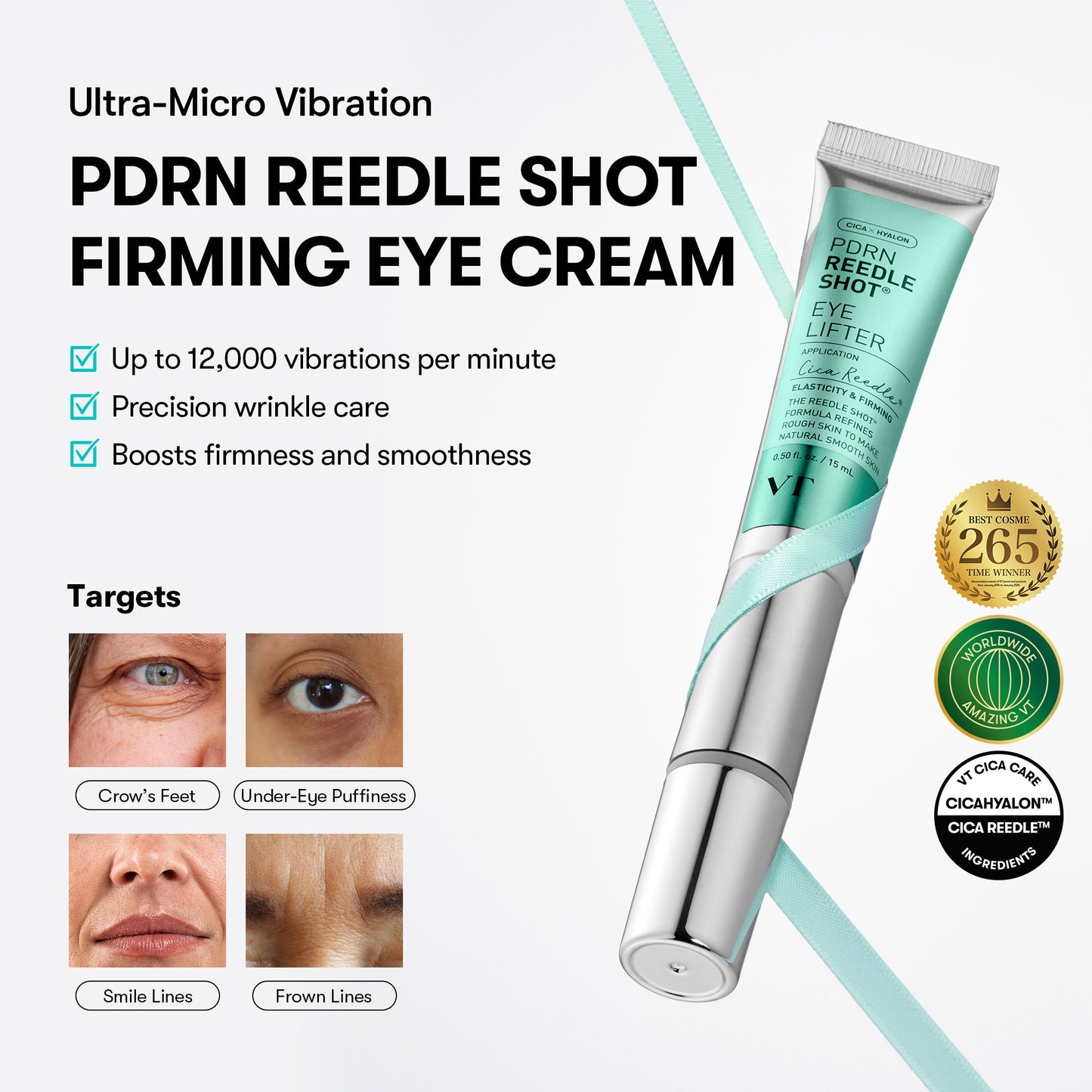 VT PDRN Reedle Shot Firming Eye Lifter
