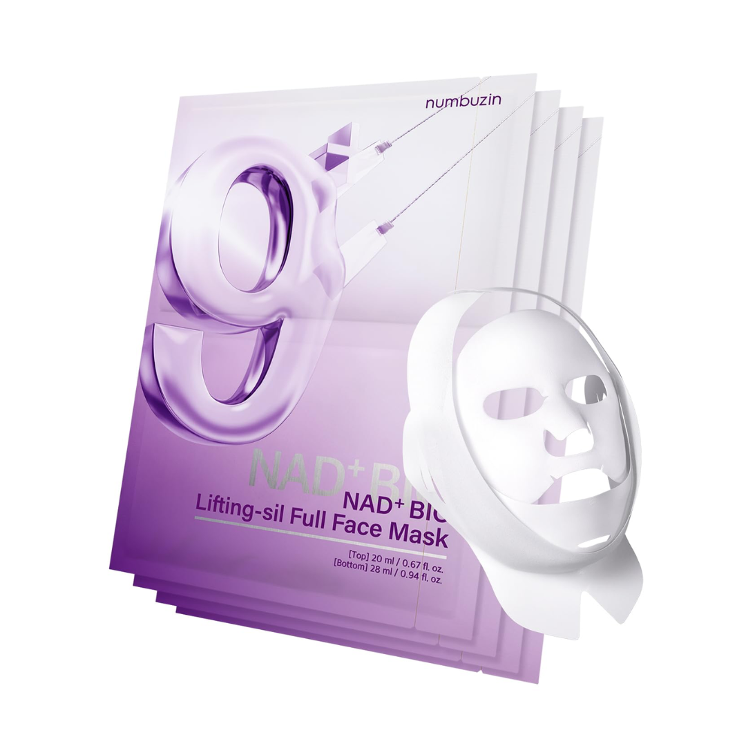 NUMBUZIN No.9 NAD Bio Lifting-sil Full Face Mask Set (4 pcs)