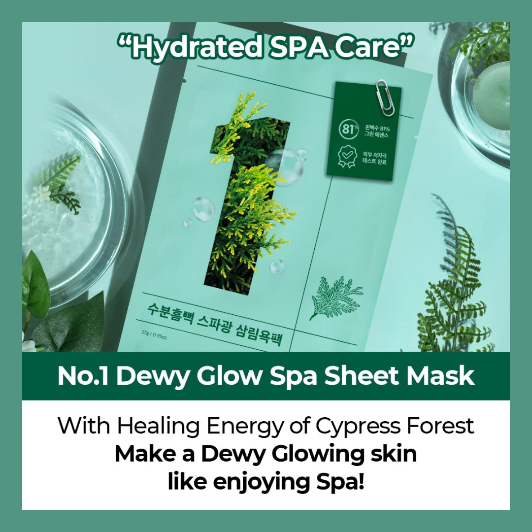 NUMBUZIN No.1 Dewy Glow Spa Sheet Mask