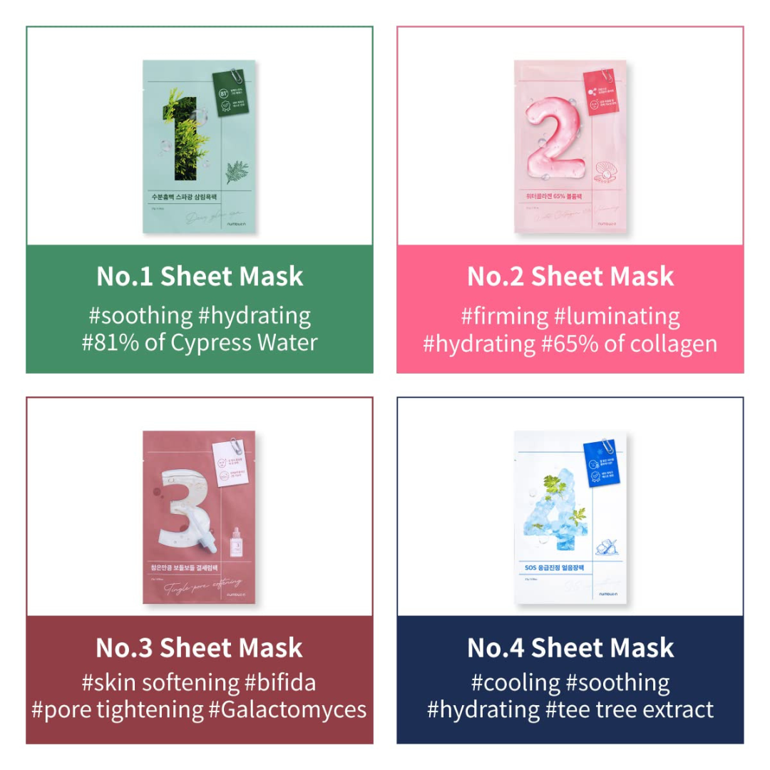 NUMBUZIN No.1 Dewy Glow Spa Sheet Mask