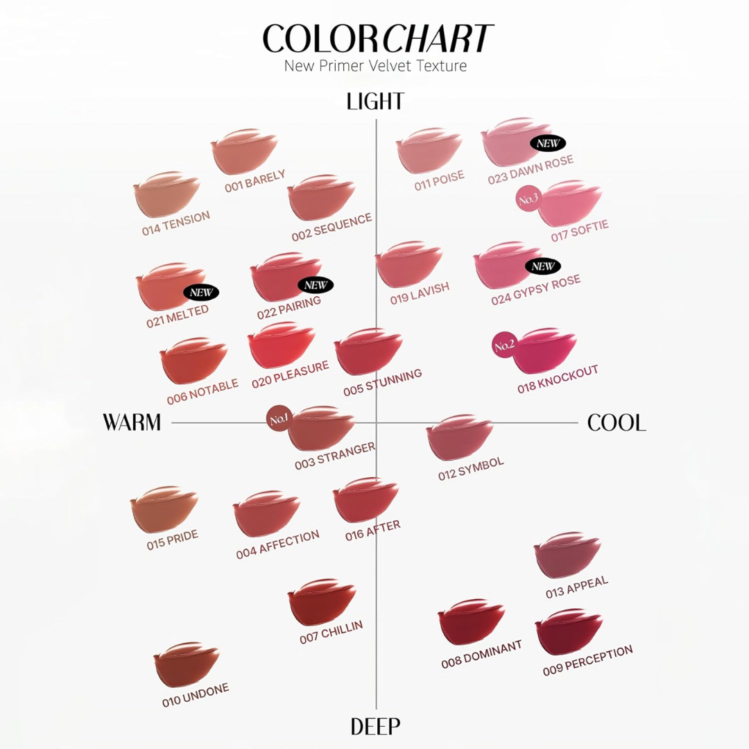 MUZIGAE MANSION Objet Liquid Tint (24 colours)