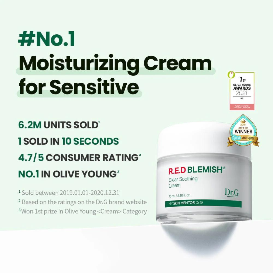 DR.G Red Blemish Clear Soothing Cream