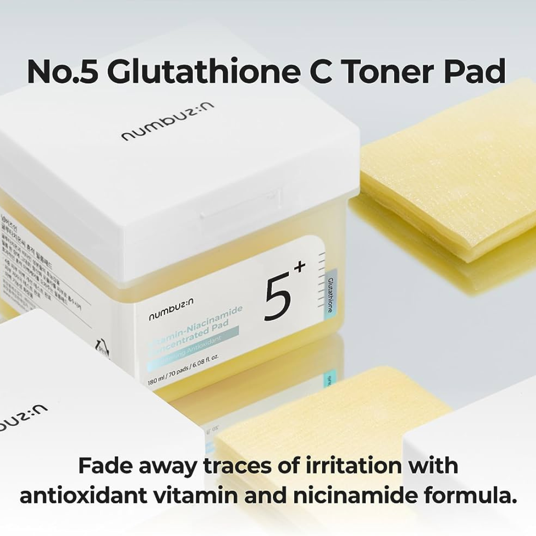 Numbuzin No.5 Vitamin-Niacinamide Concentrated Pad