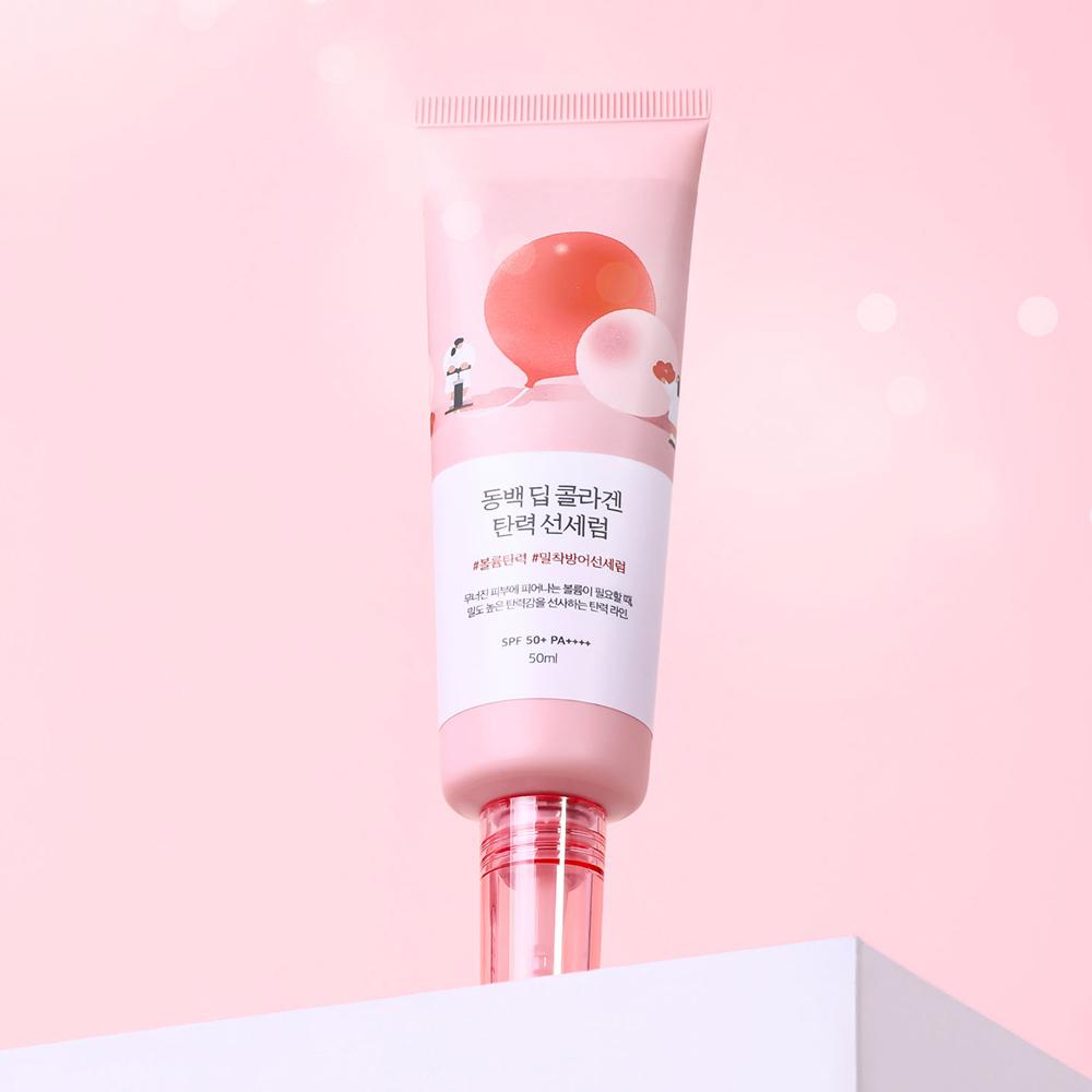 ROUND LAB Camellia Deep Collagen Firming Sun Serum