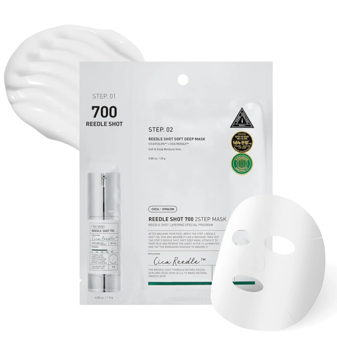 VT COSMETICS Reedle Shot 2-Step Masks