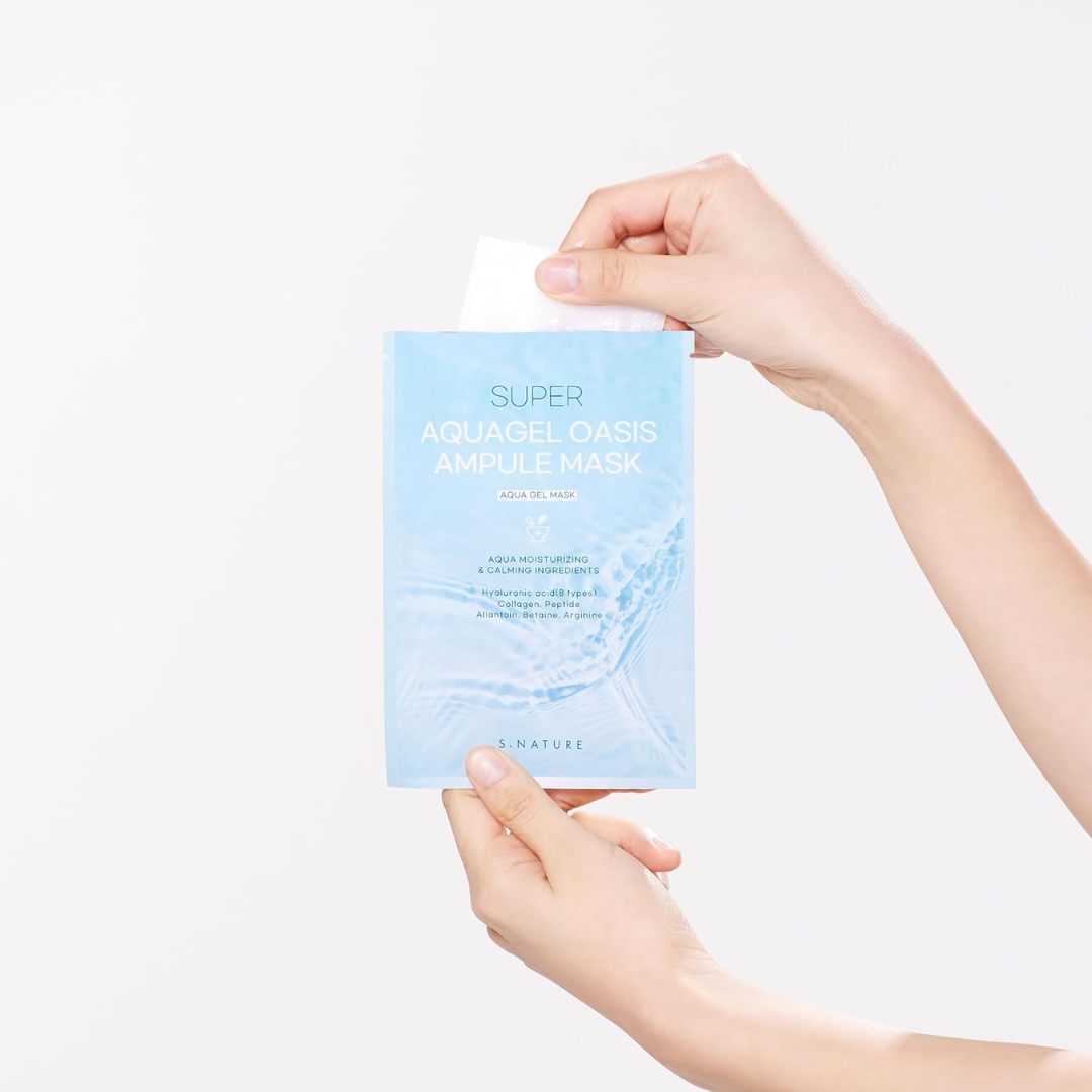 S.NATURE Super Aquagel Oasis Ampule Mask