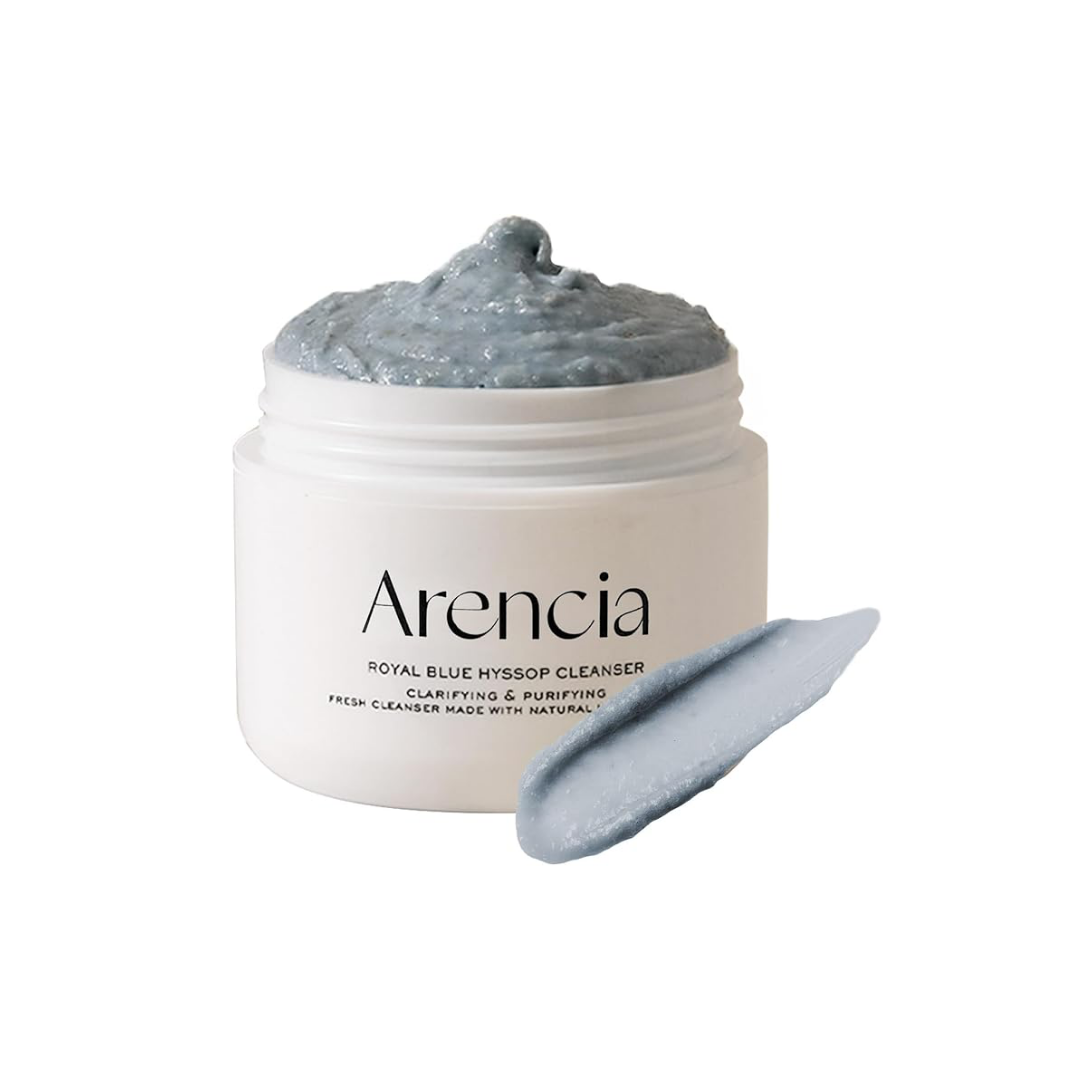 ARENCIA Blue Hyssop Rice Mochi Cleanser