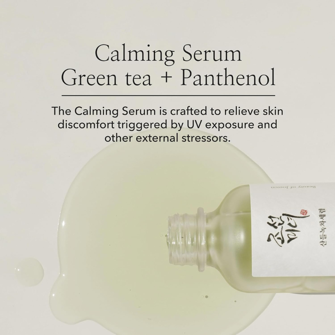 BEAUTY OF JOSEON Calming Serum: Green tea + Panthenol