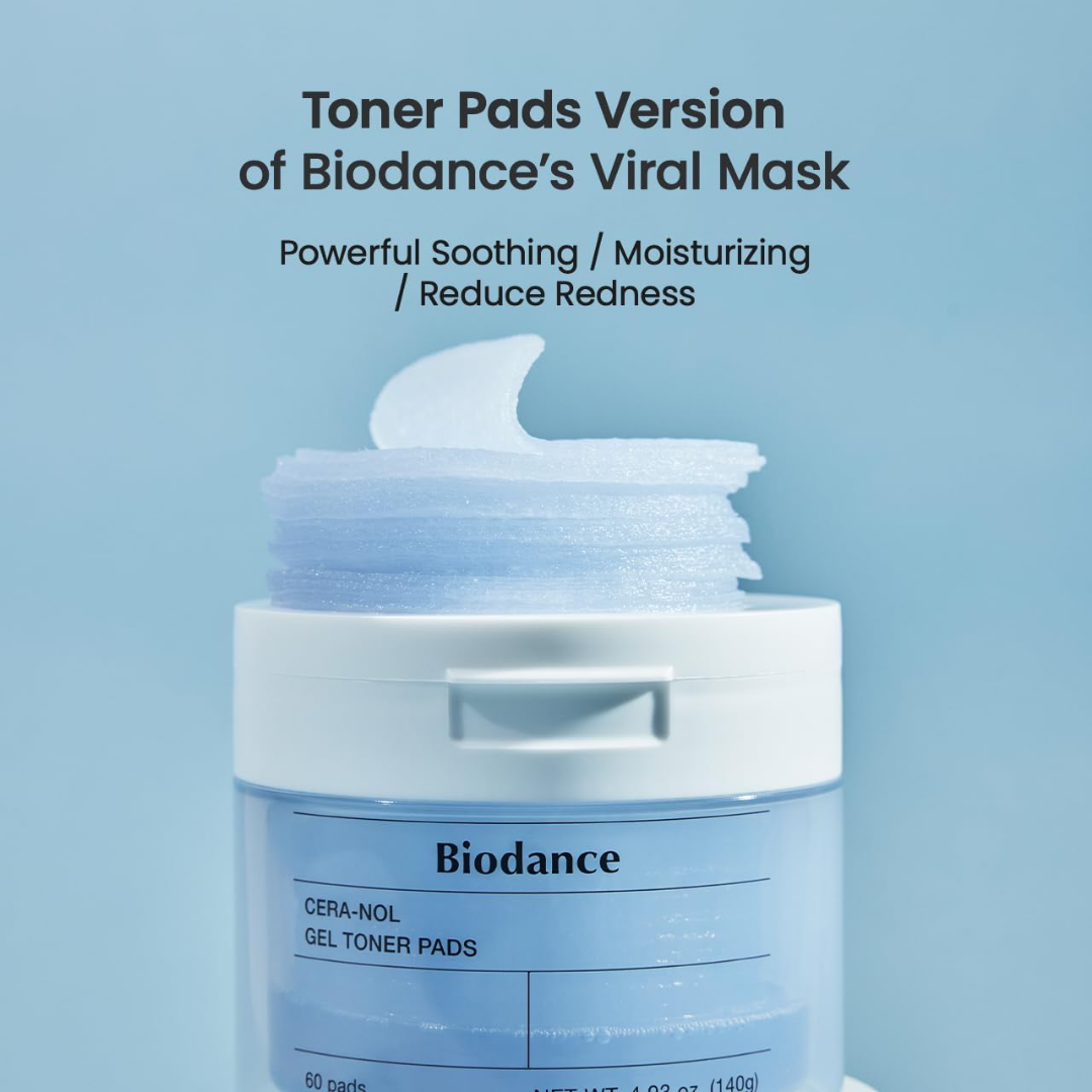 BIODANCE Cera-nol Gel Toner Pads