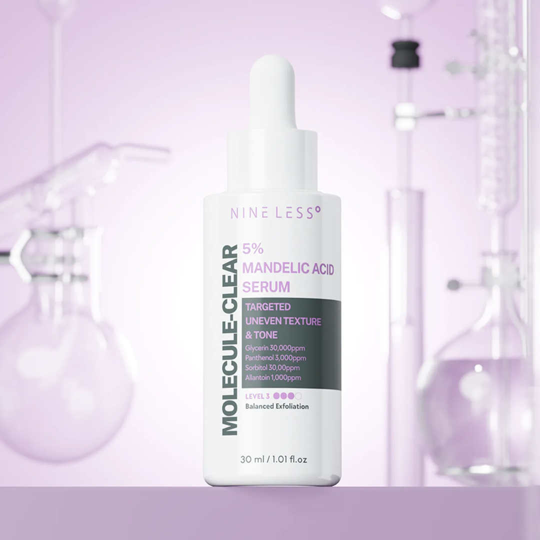 NINE LESS Molecule-Clear 5% Mandelic Acid Serum
