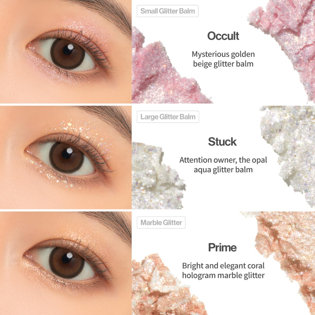 UNLEASHIA Glitterpedia Eye Palette (6 Colours]