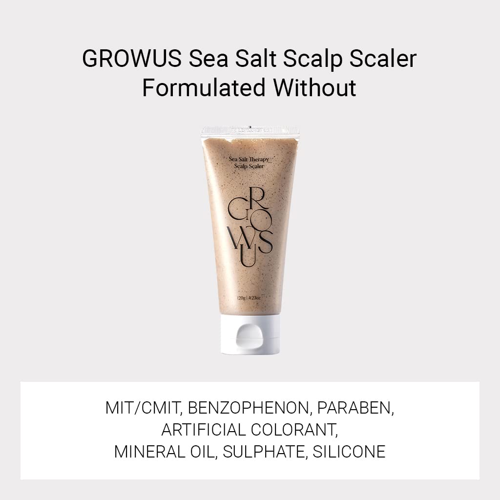 GROWUS Sea Salt Therapy Scalp Scaler