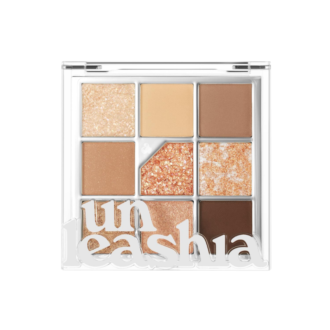 UNLEASHIA Glitterpedia Eye Palette (6 Colours]