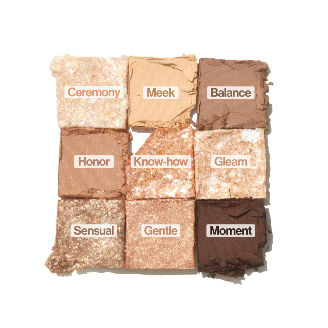 UNLEASHIA Glitterpedia Eye Palette (6 Colours]