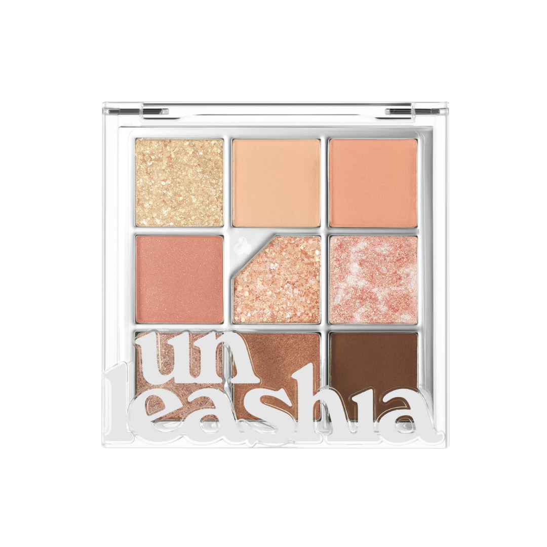 UNLEASHIA Glitterpedia Eye Palette (6 Colours]