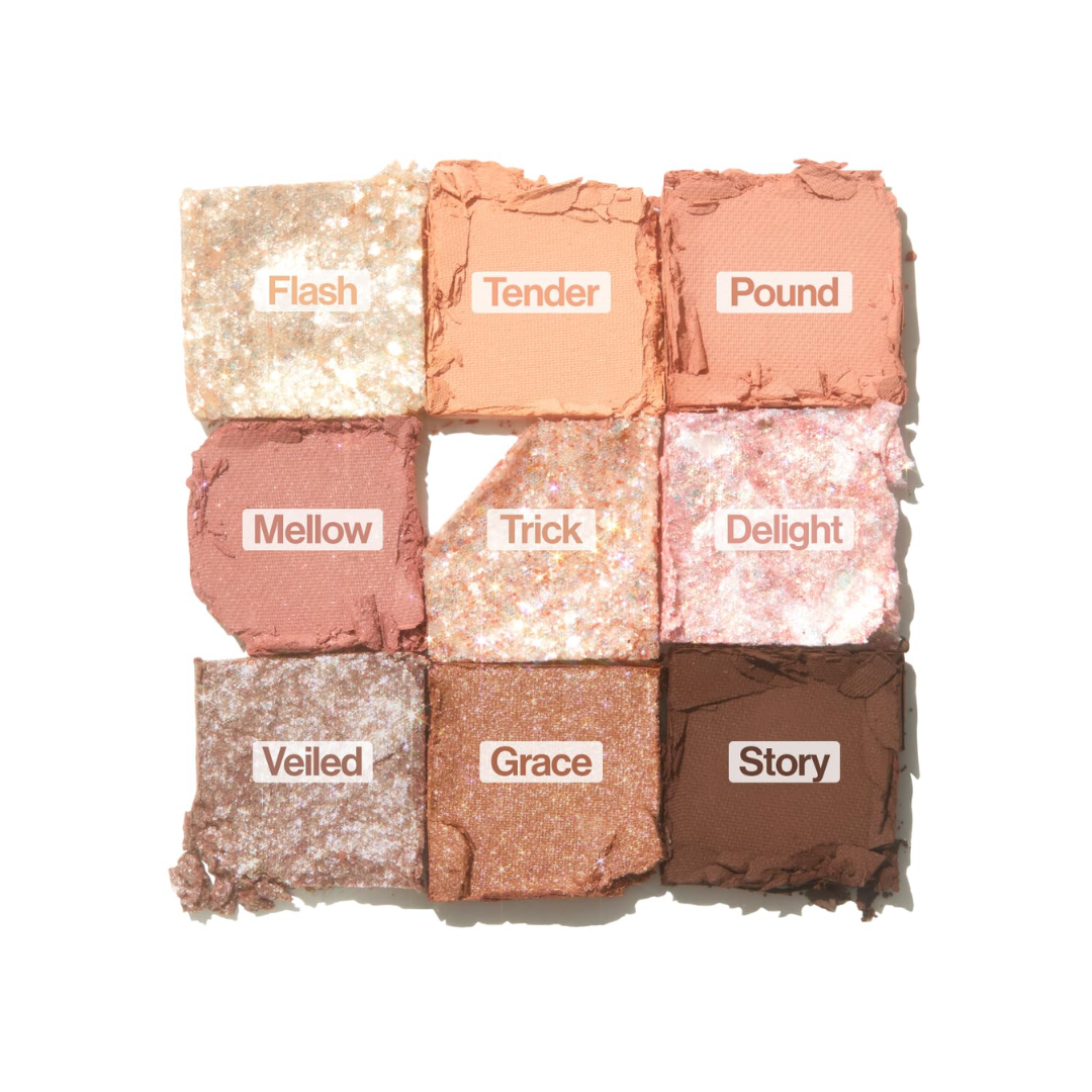 UNLEASHIA Glitterpedia Eye Palette (6 Colours]