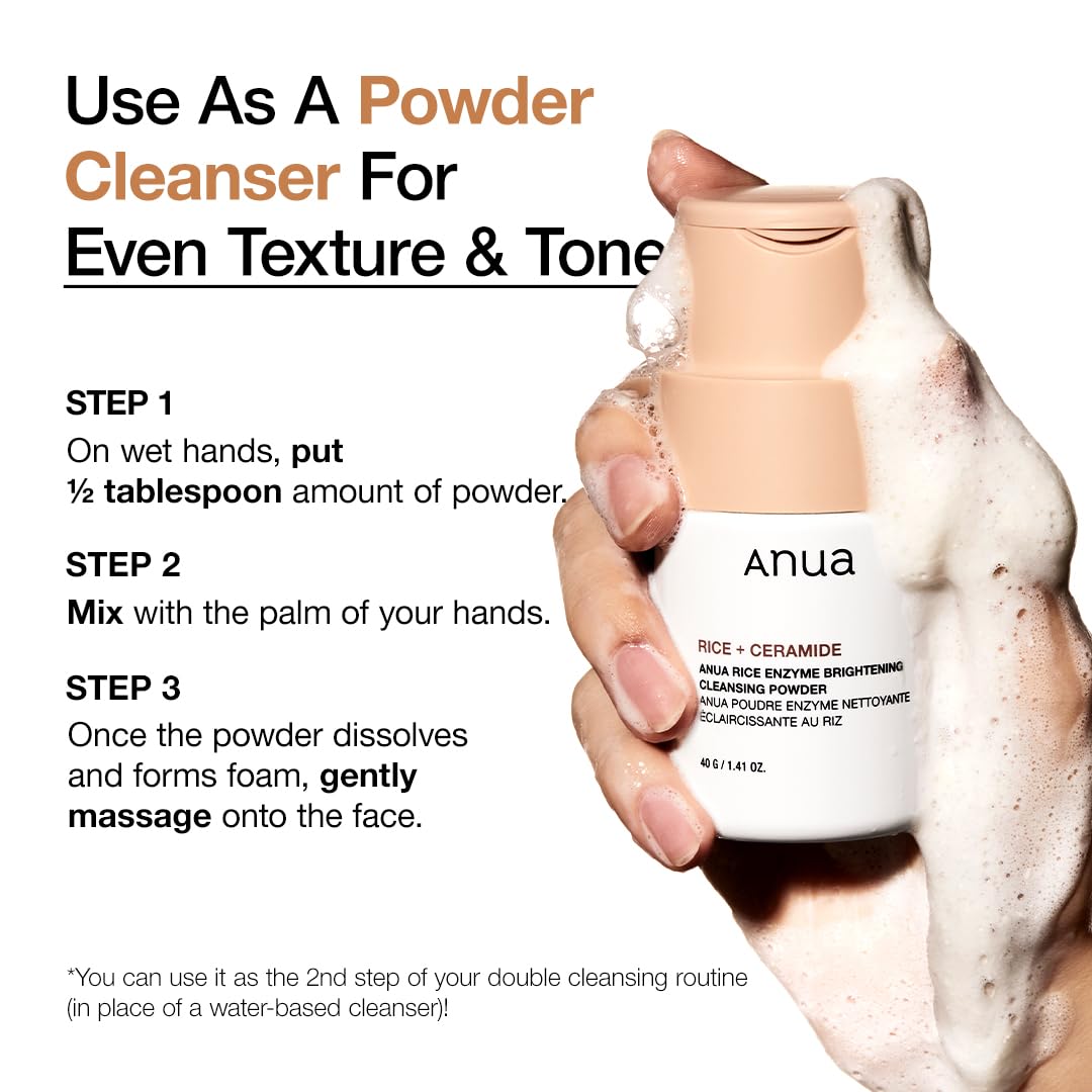 ANUA Rice Enzyme Cleansing Powder