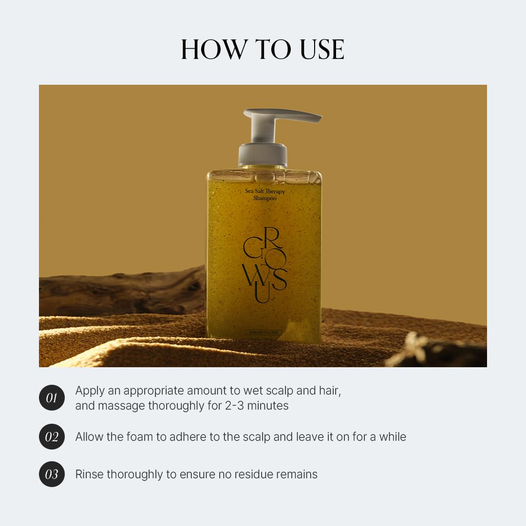 GROWUS Sea Salt Therapy Shampoo