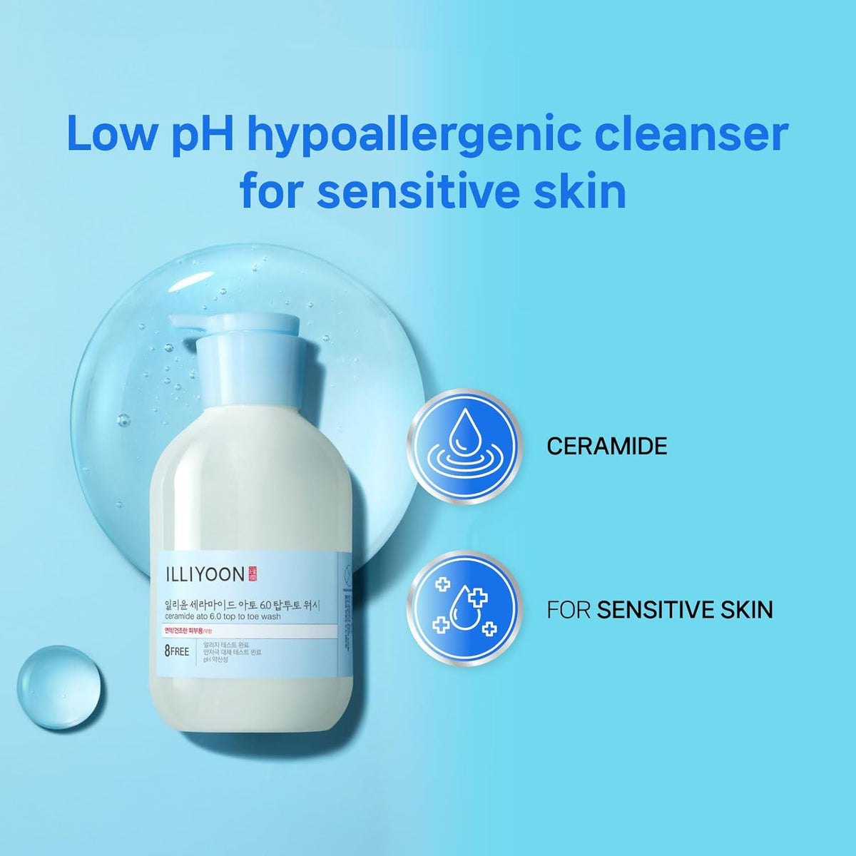 ILLIYOON Ceramide Ato 6.0 Top To Toe Wash