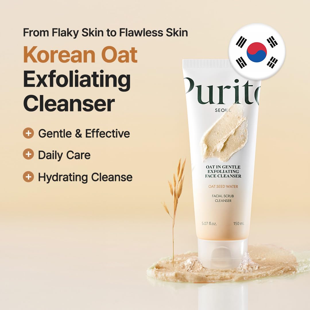 PURITO SEOUL Oat In Gentle Exfoliating Face Cleanser
