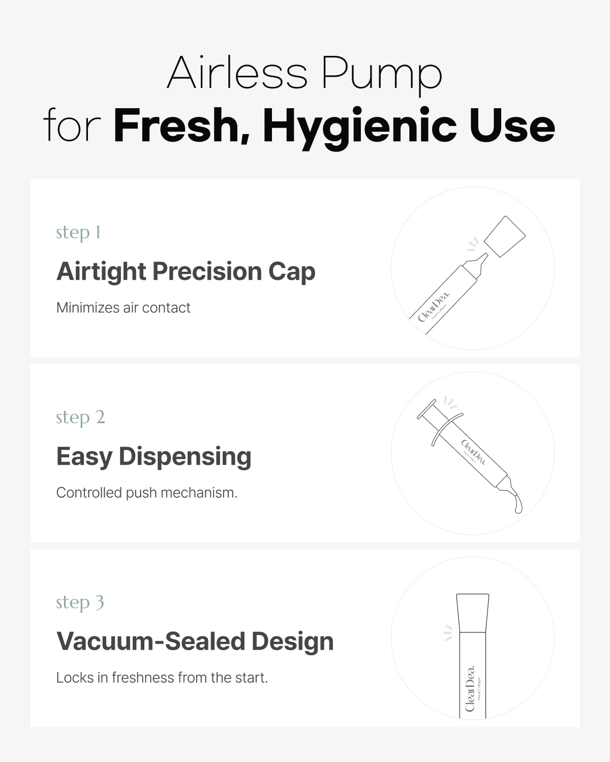 CLEARDEA Collagen Voluming Cream Ampoule