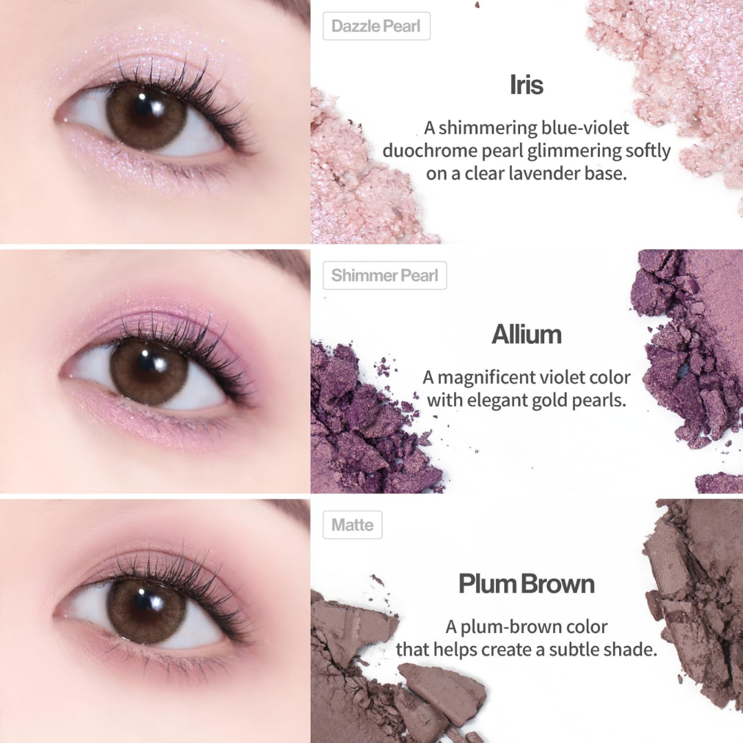 UNLEASHIA Glitterpedia Eye Palette (6 Colours]