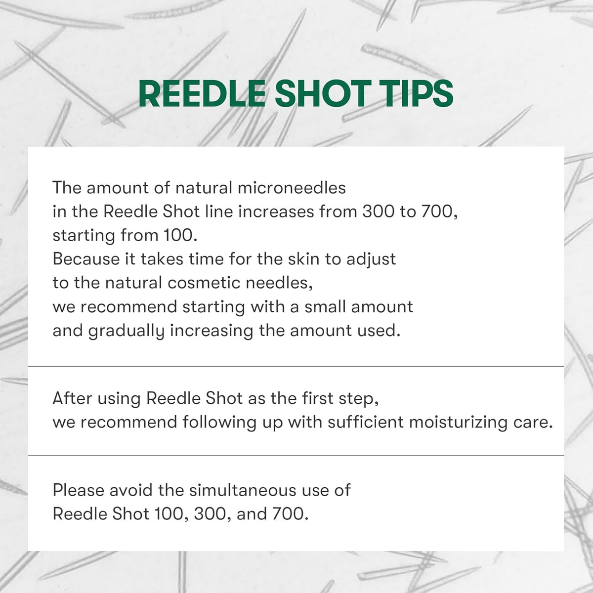 VT Pro Cica Reedle Shot 100