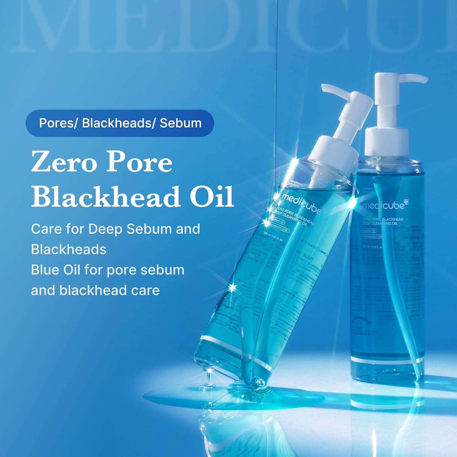 MEDICUBE Zero Pore Blackhead Deep Cleansing Oil