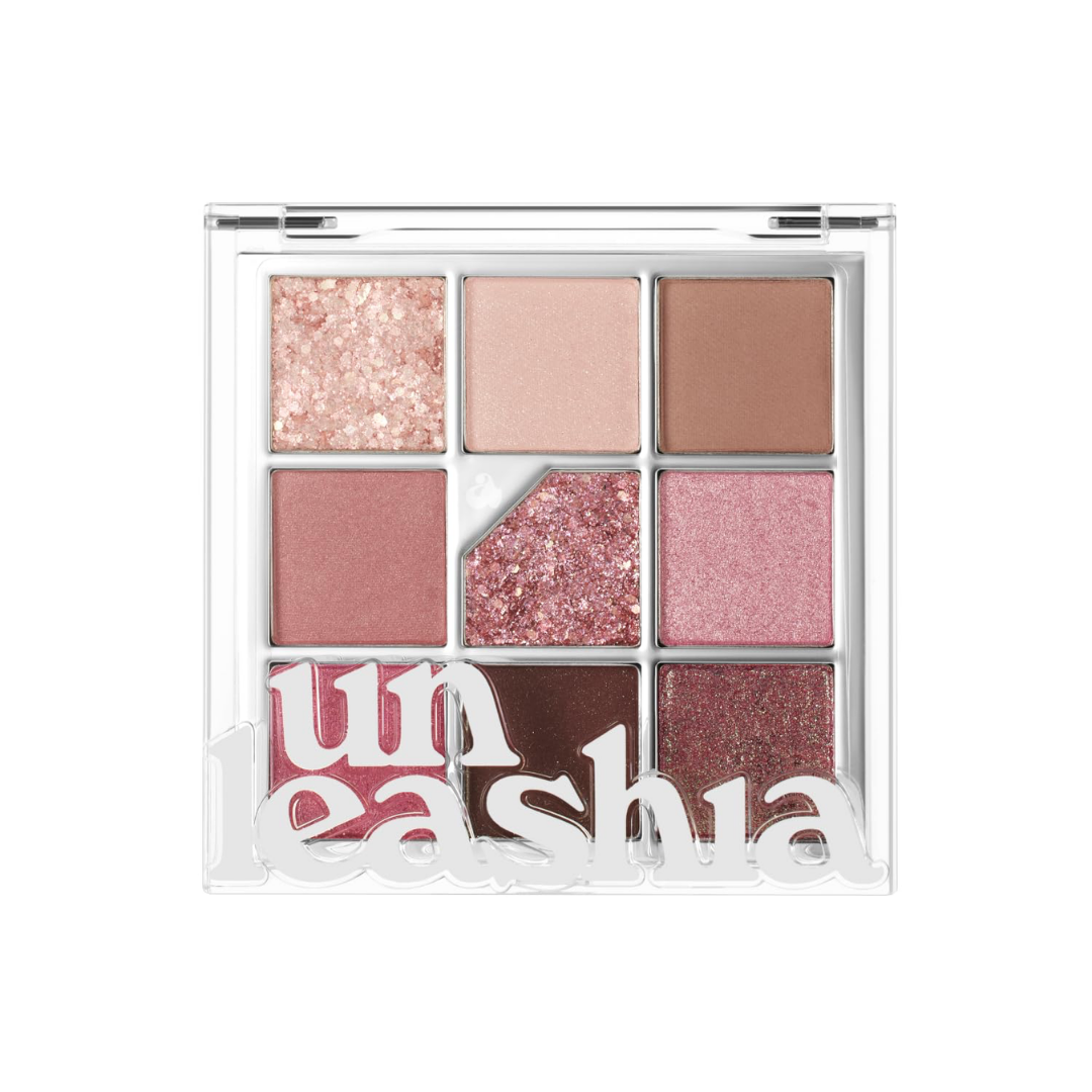 UNLEASHIA Glitterpedia Eye Palette (6 Colours]