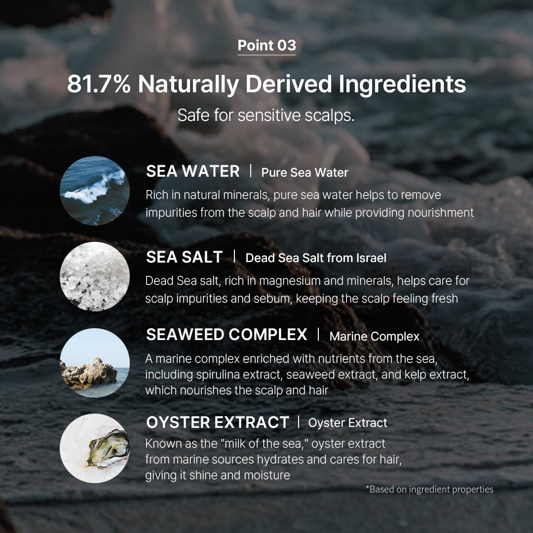 GROWUS Sea Salt Therapy Shampoo