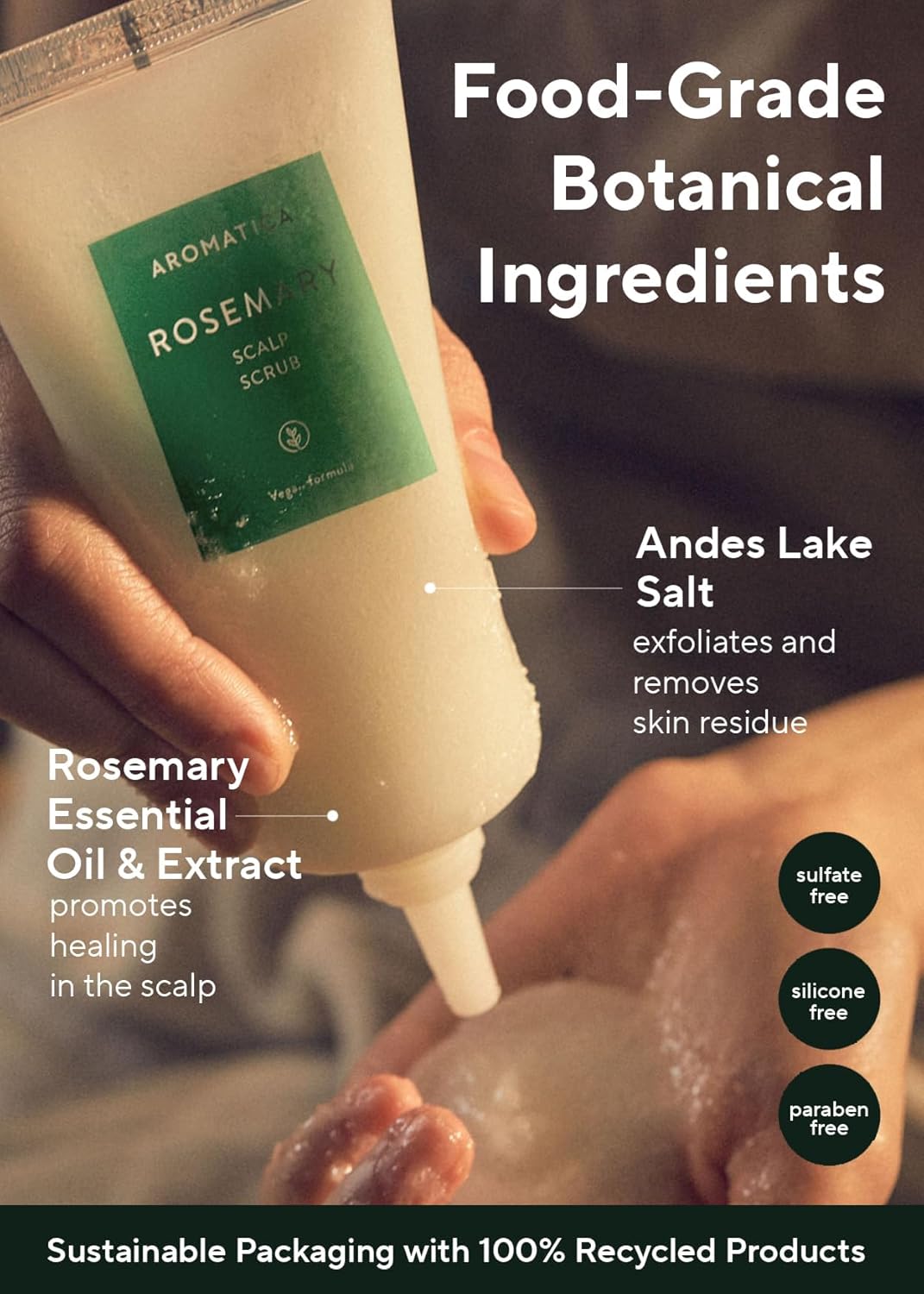 AROMATICA Rosemary Scalp Scrub