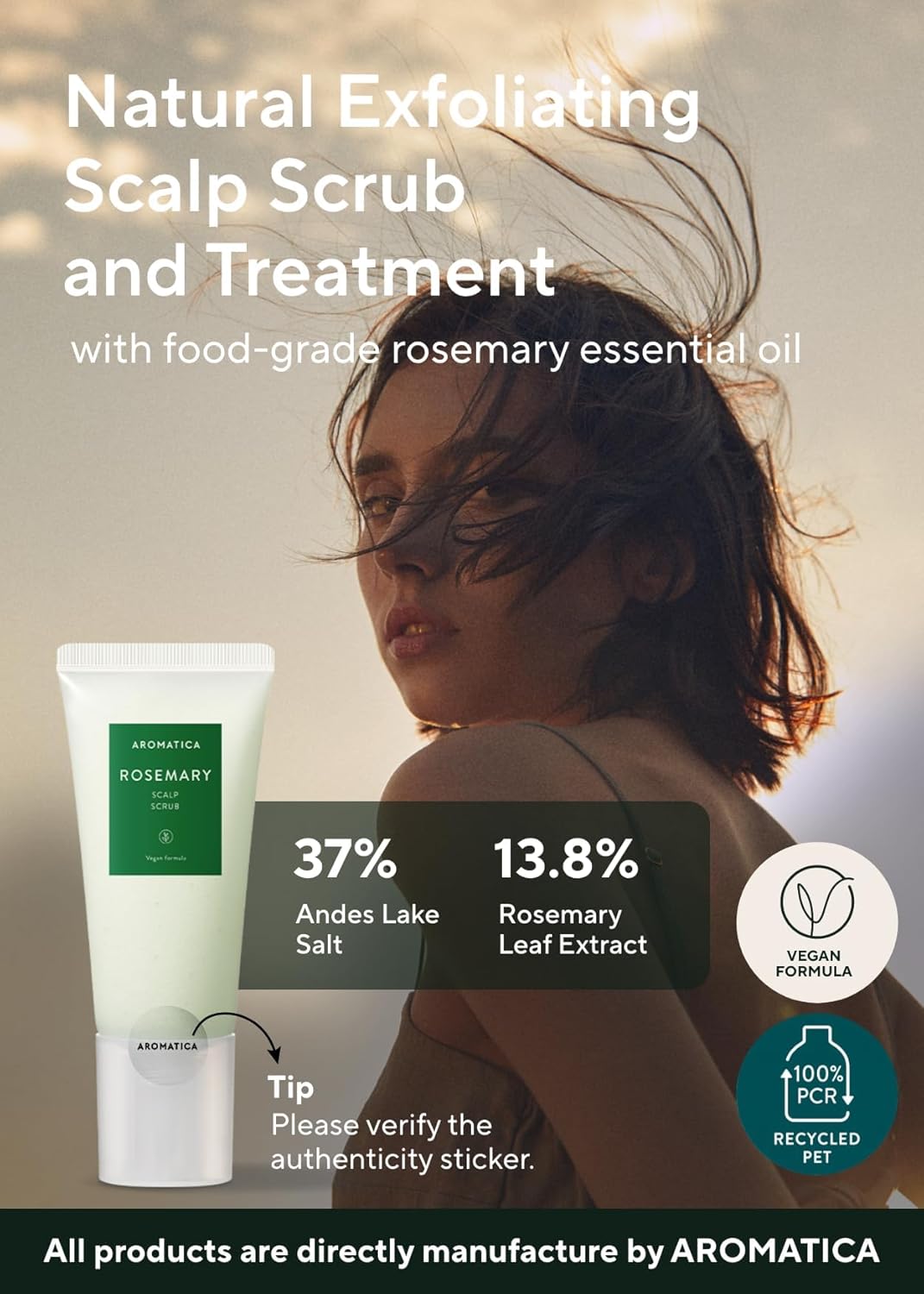 AROMATICA Rosemary Scalp Scrub