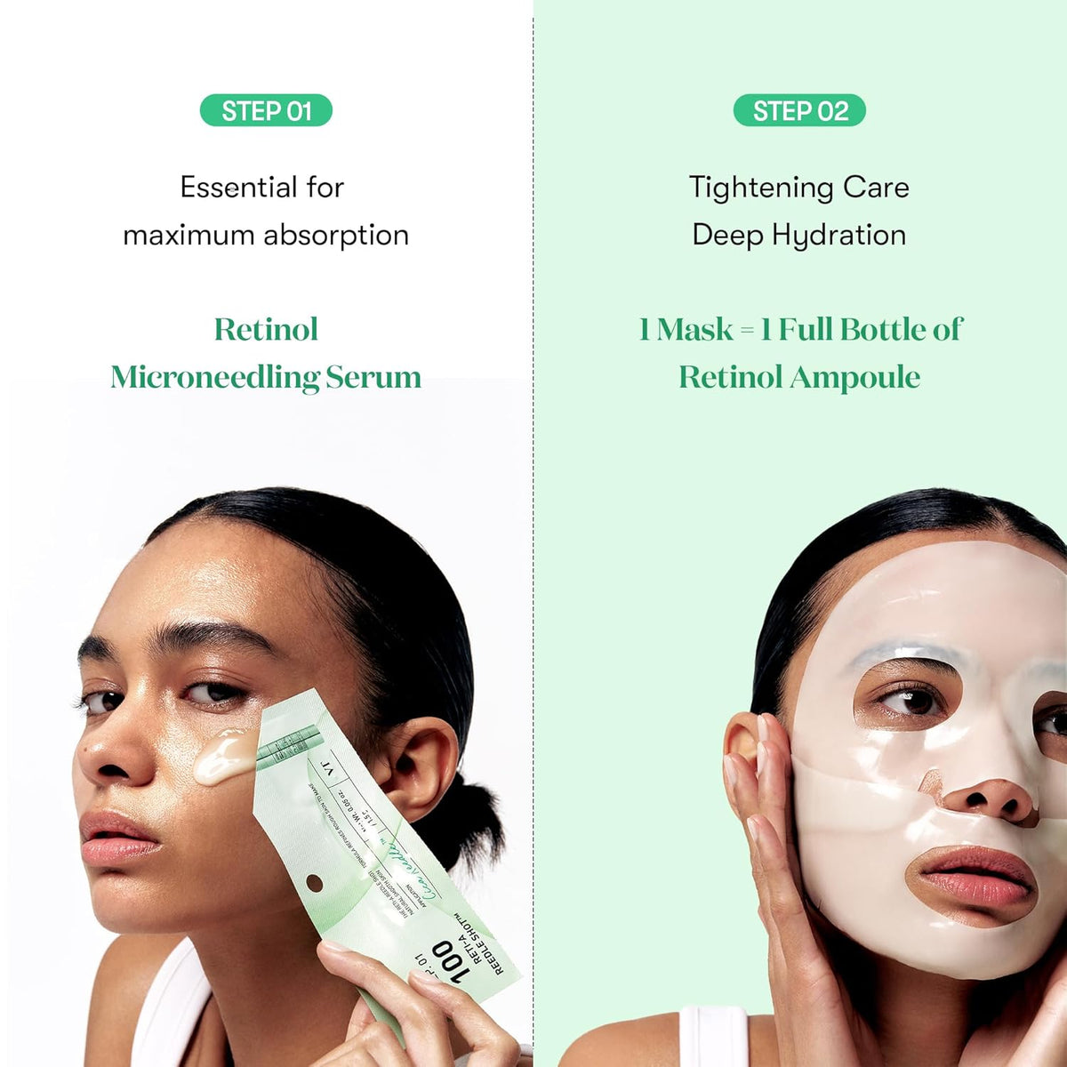 VT Reti-A Reedle Shot 100 2Step Hydrogel Mask