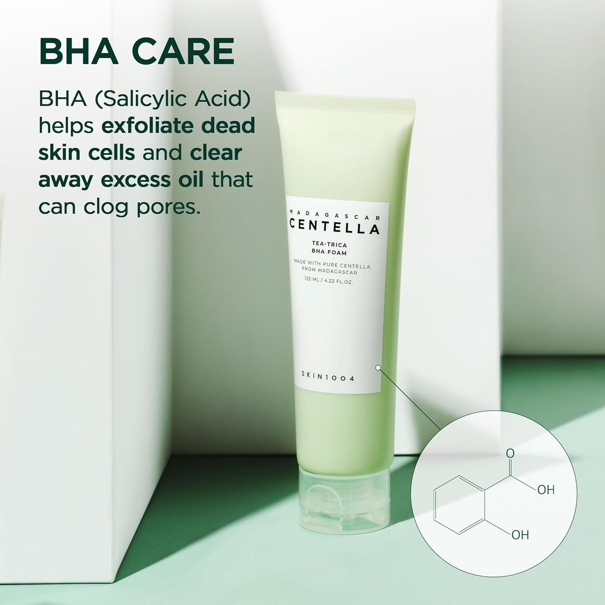 SKIN1004 Madagascar Centella Tea-Trica Bha Foam